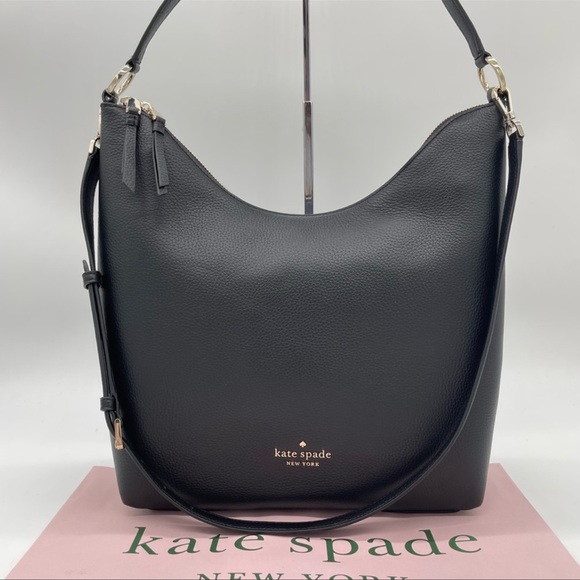 kate spade Bags Kate Spade Zippy Shoulder Bag Black Leather Poshmark